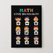 Math keeps you balanced button (Voorkant)