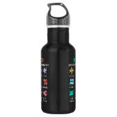 Math keeps you balanced waterfles  (Achterkant)