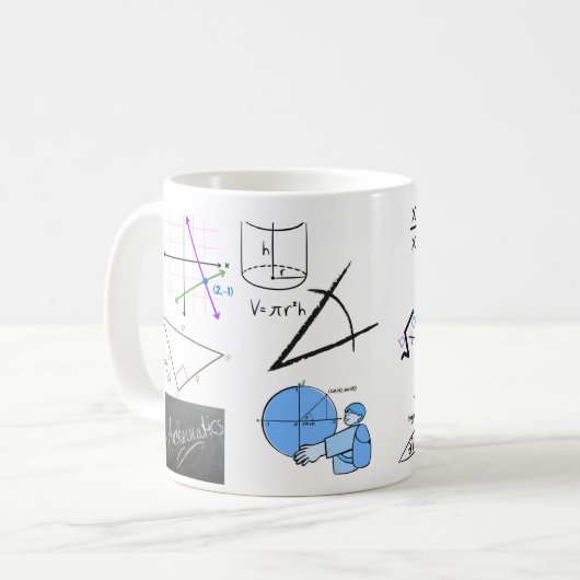 Math matters mug (Devant gauche)