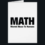 MATH Mental Abuse To Humans<br><div class="desc">MATH Mental Abuse To Humans</div>