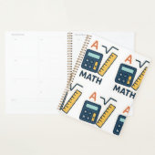 Math minimaliste - Calculatrice, Règle (Devant avec enveloppe)