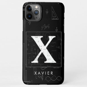 Math Monogram - Xavier iPhone 11Pro Max Coque
