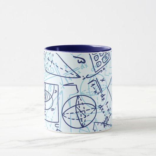 Math Motif Mug (Centre)
