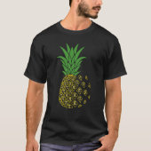 Math Pi Day Pineapple 3 14 Symbol Mathematics T-shirt (Voorkant)