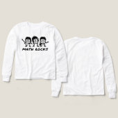 Math Rocks Academic Rock Band Humor (Voorkant /achterkant)