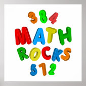 MATH ROCKS POSTER (Voorkant)