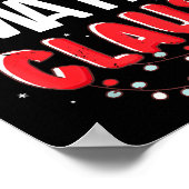 Math Santa Claus Christmas Matching Costume  Poster (Hoek)