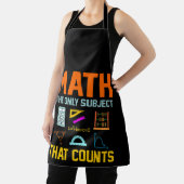 Math Subject Counts Mathematic Maths Teacher Schort (Insitu)