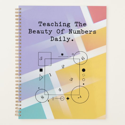 Math Teacher Appreciation | Numbers Beauty (Devant)