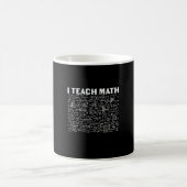 Math Teacher I Teach Math Koffiemok (Center)