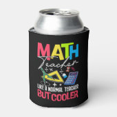 Math Teacher Like a Normal Teacher But Cooler (Blikje Voorkant)