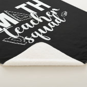 Math Teacher Math Teacher Squad Sherpa Deken (3/4)