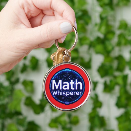 Math Teacher Math Whisperer Sleutelhanger (Hand)