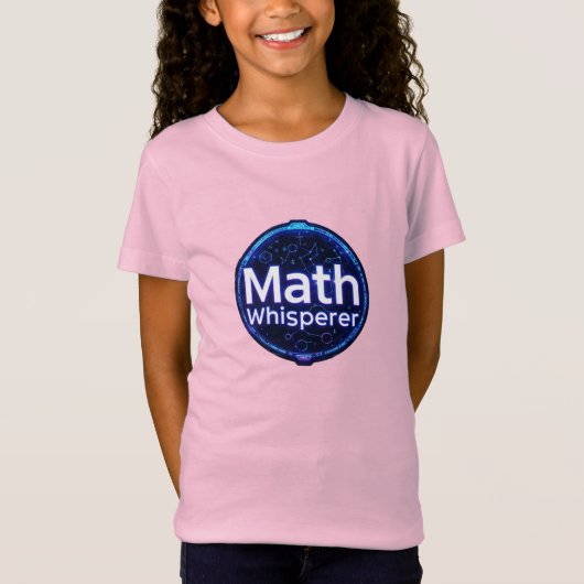 Math Teacher Math Whisperer T-shirt (Voorkant)