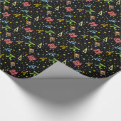 Math Teacher - Mathematics Symbols Pattern Cadeaupapier (Hoek)