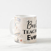 Math Teacher Thank You Mug (Devant gauche)