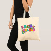 Math Teacher Tote Bag – Smart, Stylish, and Essent (Devant (produit))