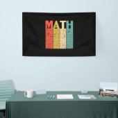 Math Teacher Vintage Math Definition Spandoek (Beurs)