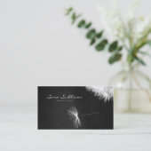 Math Tutor Carte de visite Dandelion Closeup (Debout devant)