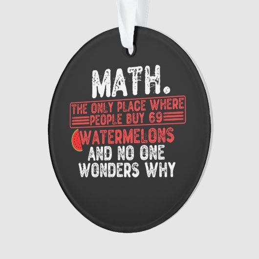 Math. Where People Buy 69 Watermelo (devant)