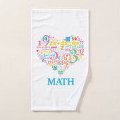 Mathe cardiaque (Serviette à main)