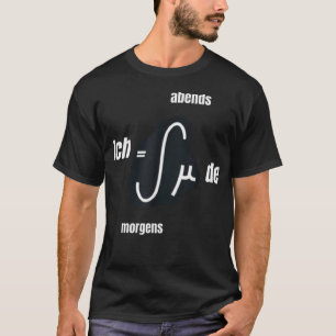 Mathe Formel Physik Integrale kinderradiospel T-shirt