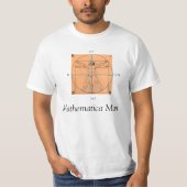 Mathematica Man T-shirt (Voorkant)
