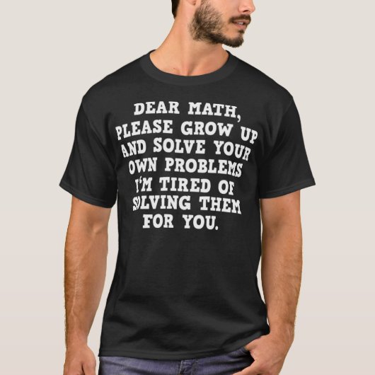 Mathematici grappen mathematisch grappige wiskunde t-shirt (Voorkant)
