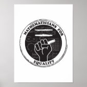 Mathematicians for Equality Poster (Devant)