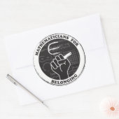 Mathématiciens pour autocollants de l'Appartenance (Enveloppe)