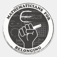 Mathématiciens pour autocollants de l'Appartenance