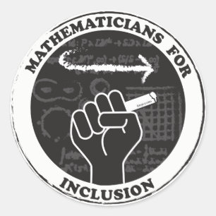 Mathématiciens pour autocollants Inclusion