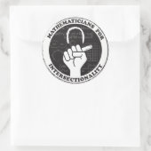 Mathématiciens pour les autocollants d'intersectio (Sac)