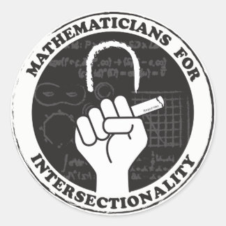 Mathématiciens pour les autocollants d'intersectio