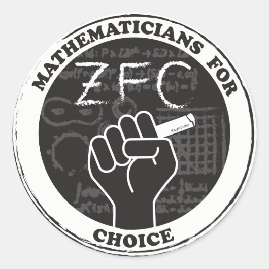 Mathématiciens pour Stickers Choice (Devant)