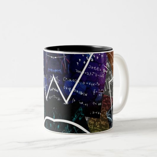 Mathematics Formula Coffee Mok (Voorkant rechts)