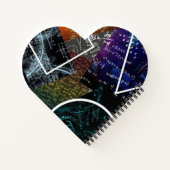 Mathematics Formula Heart Spiral Notitieboek (Achterkant)