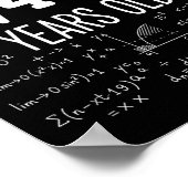 Mathematics Square Root 441 Years Old, Clever Math Poster (Hoek)