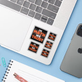 Mathematics Teacher Quote - In Wiskunde vertrouwen Sticker (Laptop met iPhone)