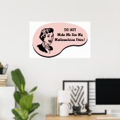 Mathematicus Voice Poster (Thuiskantoor)