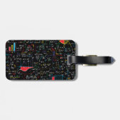 Mathematik Bagagelabel (Achterkant horizontaal)