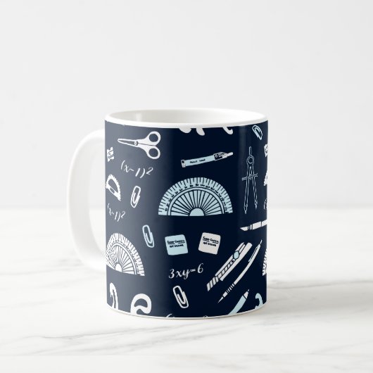 Mathématiques Coffee Mug (Devant gauche)