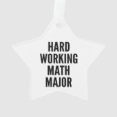 Mathématiques de travail dur majeur (dos)