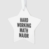 Mathématiques de travail dur majeur (devant)