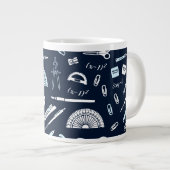 Mathématiques Jumbo Coffee Mug (Devant droit)