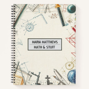 Mathematisch aangepast Notitieboek