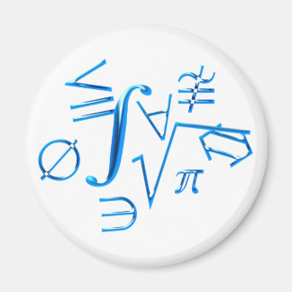 mathematische Symbole mathematical symbols Magneet