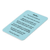 Mathers Poem Magnet (Côté Gauche)