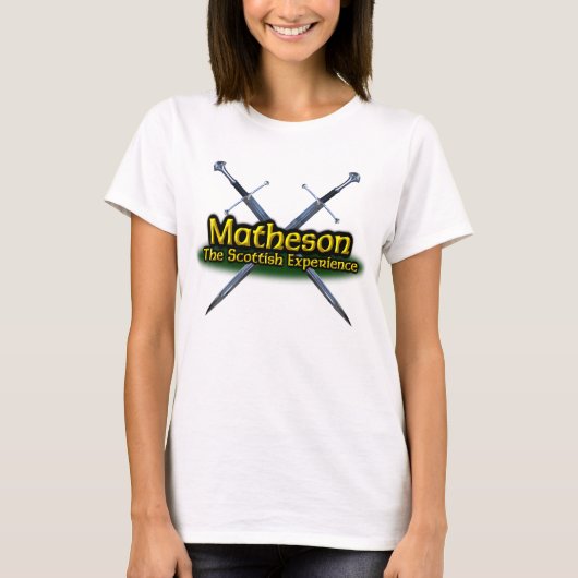 Matheson the Scottish Experience Clan T-shirt (Voorkant)
