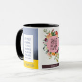 mathew 21:22 1Peter 5:7 Bijbelversen Mok (Voorkant links)